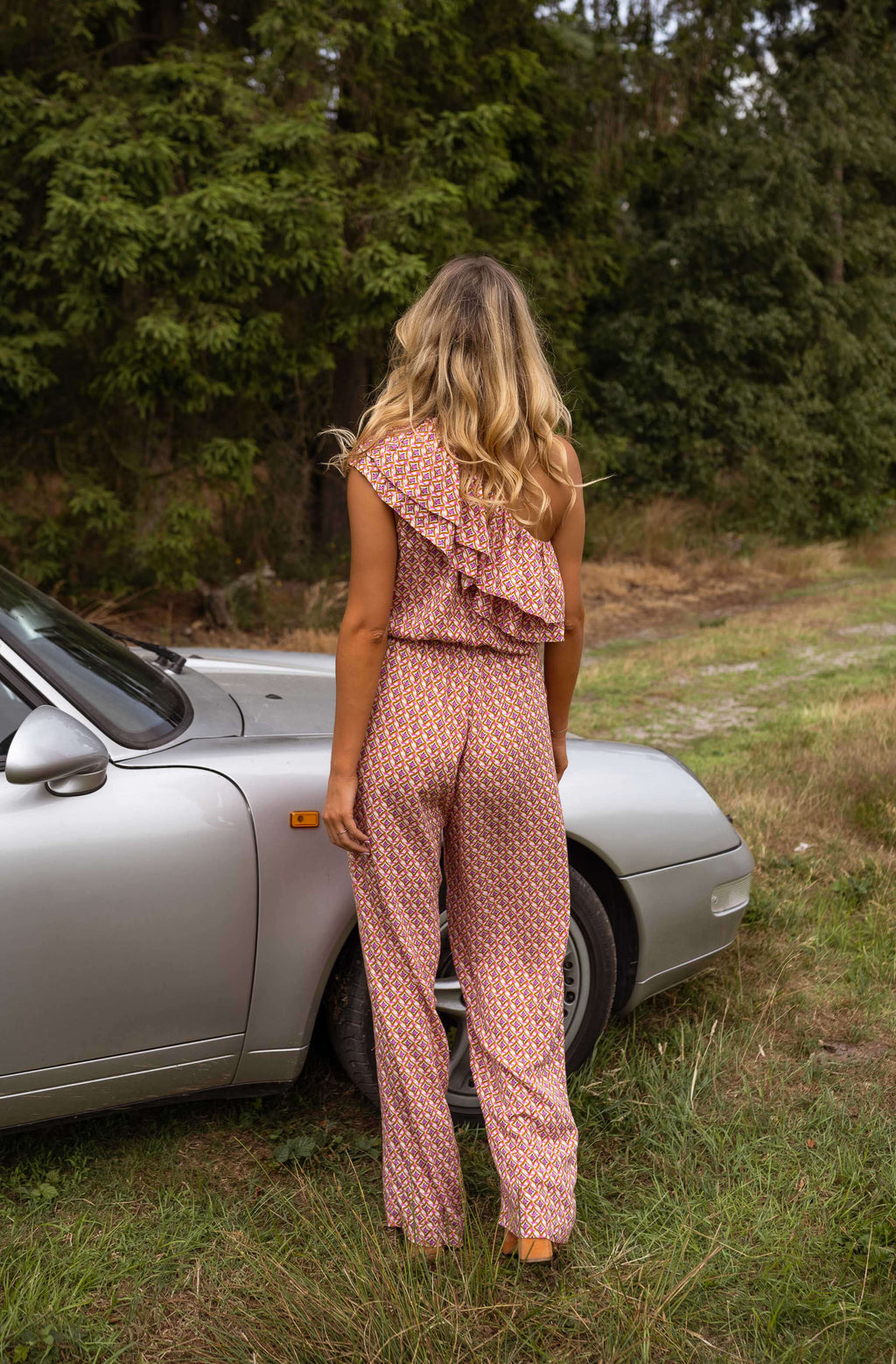 Maxine patterned jumpsuit 