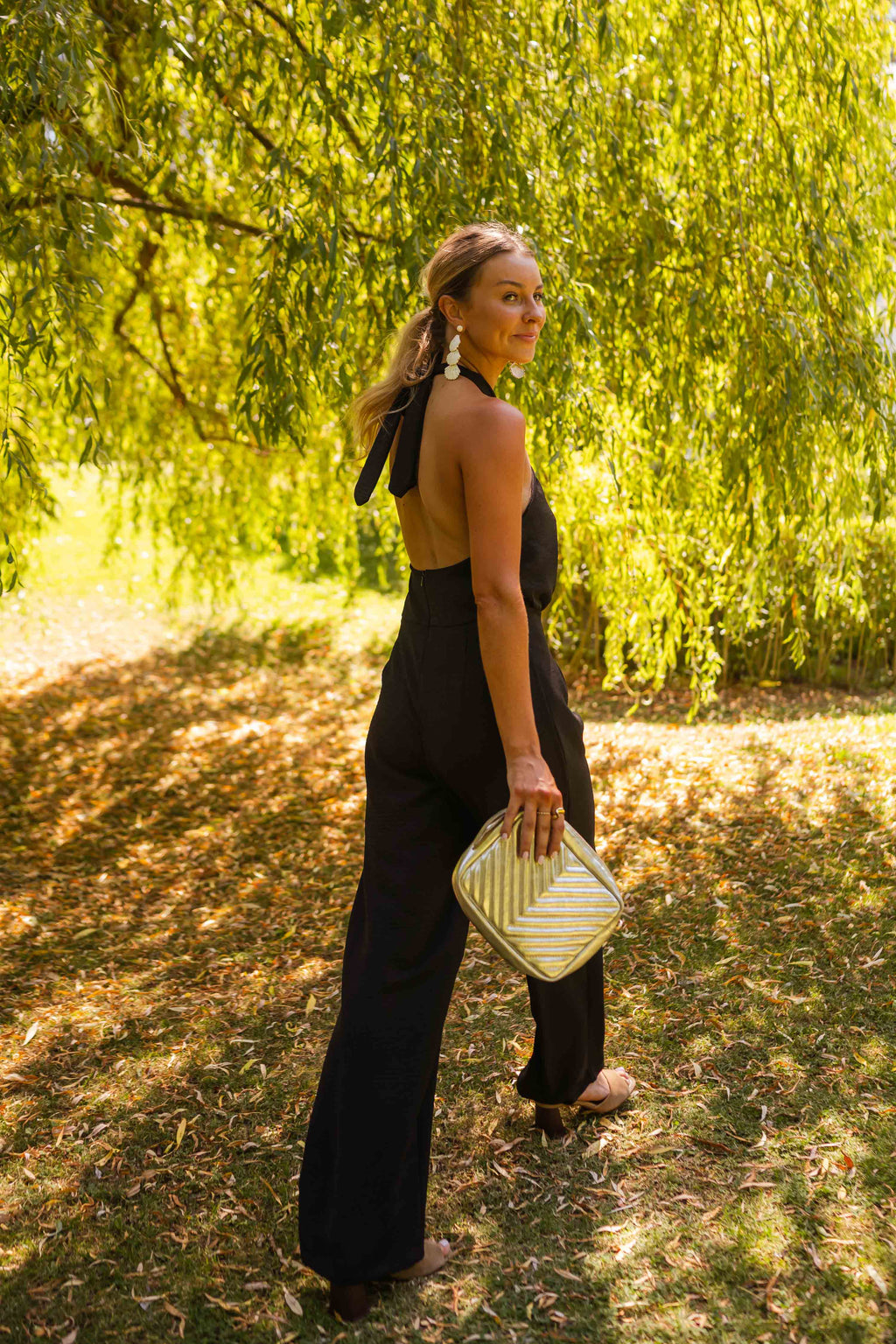 Mya jumpsuit – black