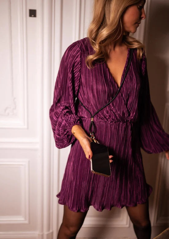 SIRLOMU Bracelet Perles Arc-en-Ciel Pour Téléphone - Anti-Chute Et Déco - Multicolore