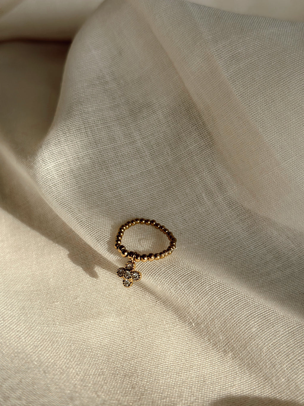 Ring Cross - Golden