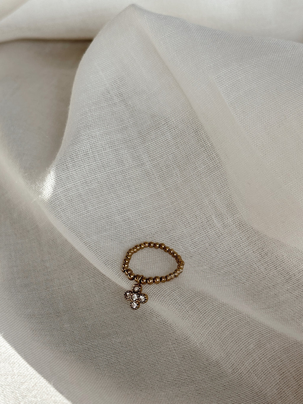 Ring Cross - Golden