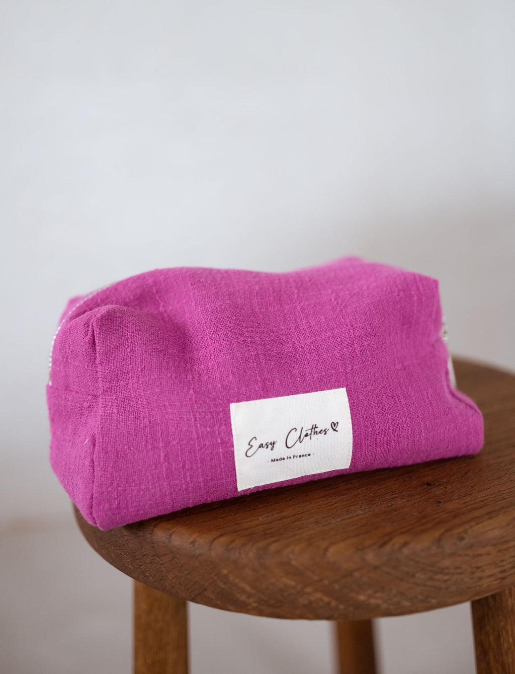 Pochette Easy Clothes CREATION - fuchsia en lin