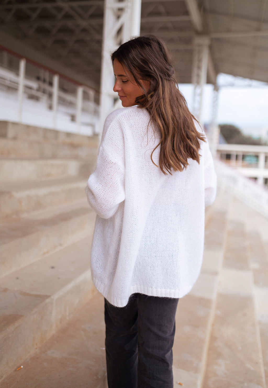 Cardigan Easy Clothes - ecru