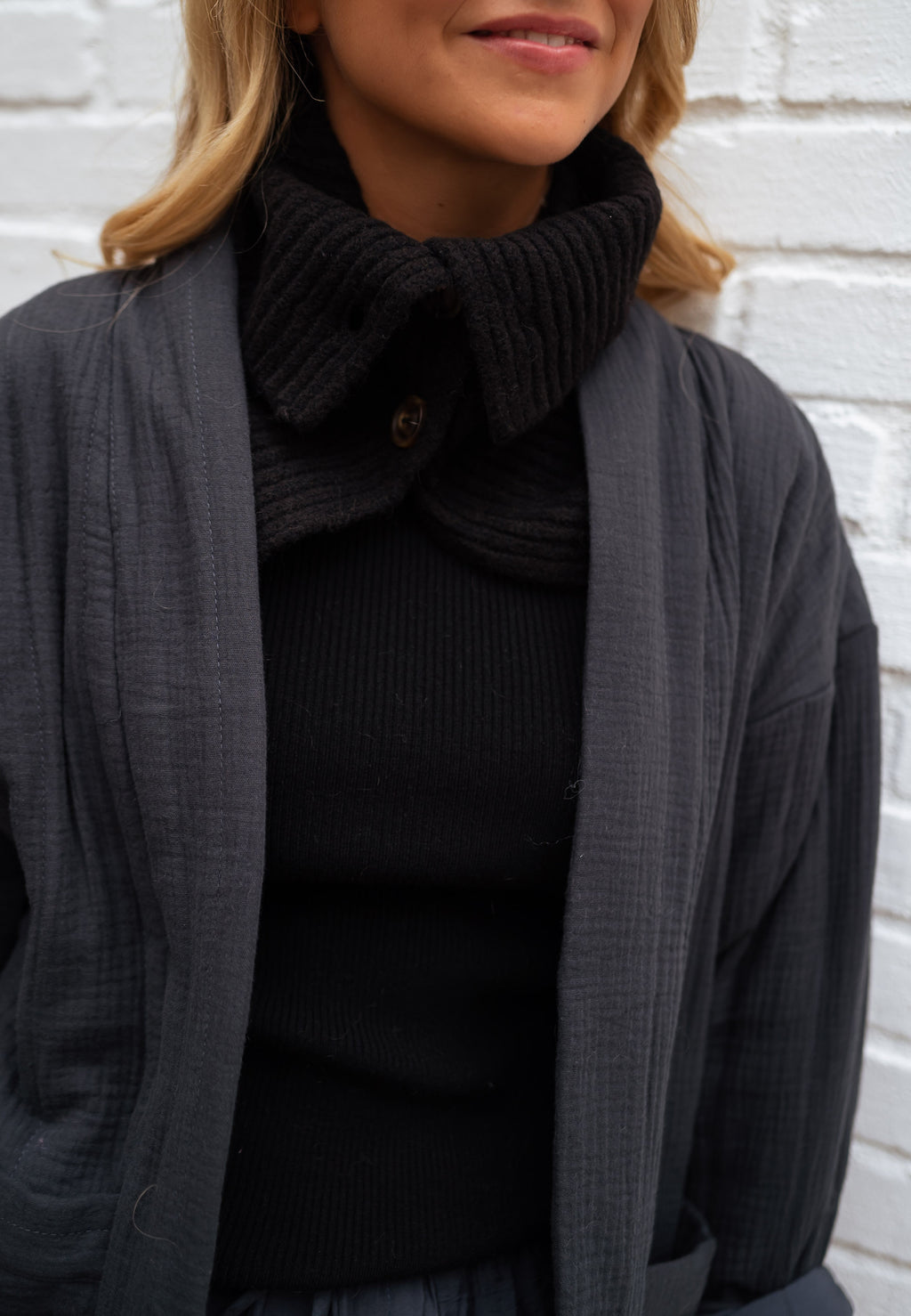 Oxford scarf - Black