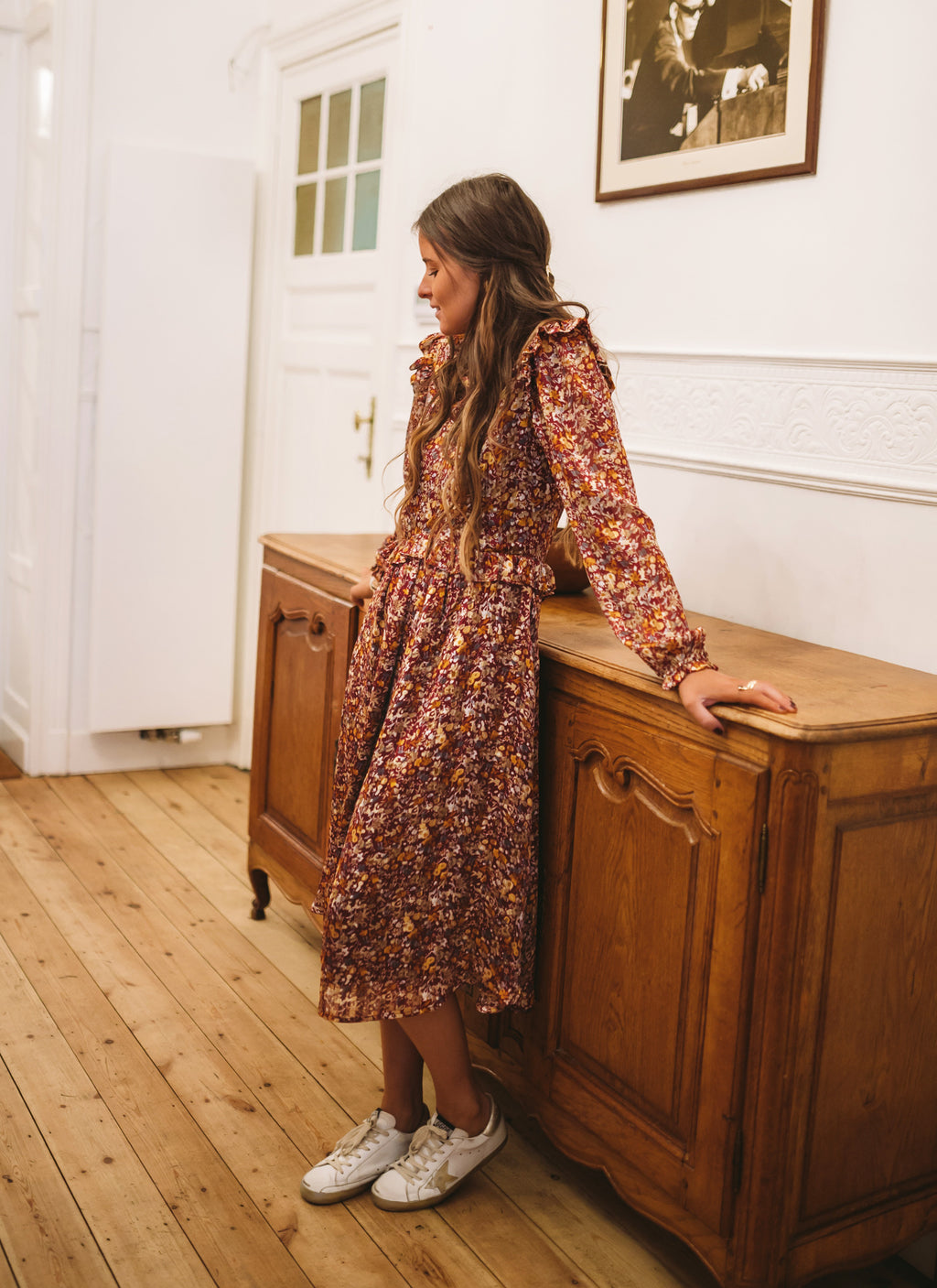 Dress Emilia CREATION - Burgundy