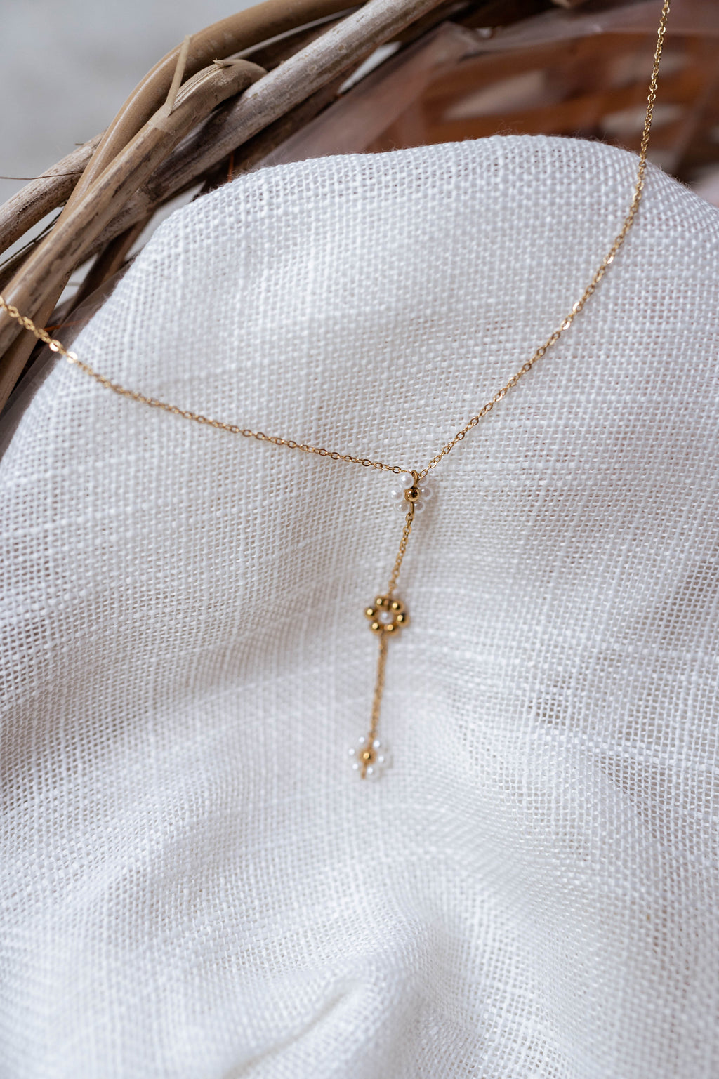 Flavy necklace - Golden