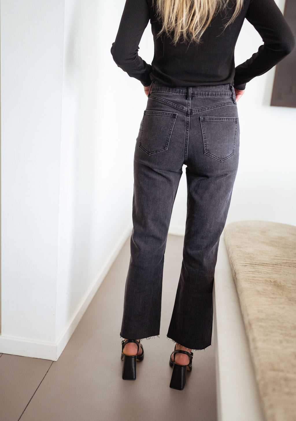 Jeans Frenchy - gris