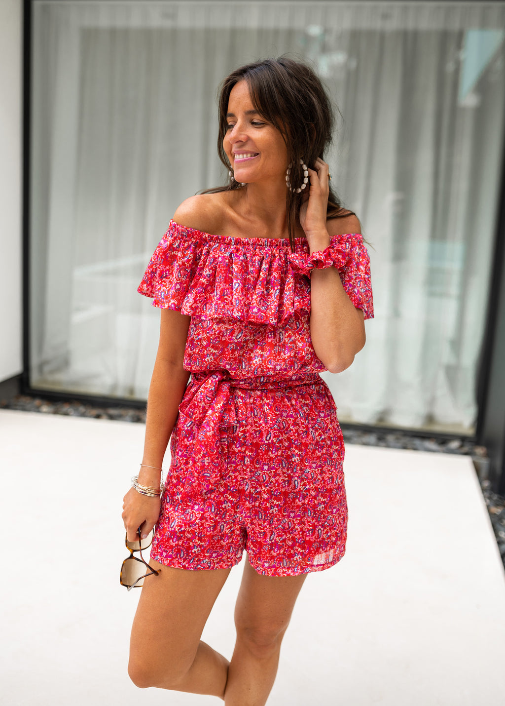 Frida jumpsuit  CREATION - patterned