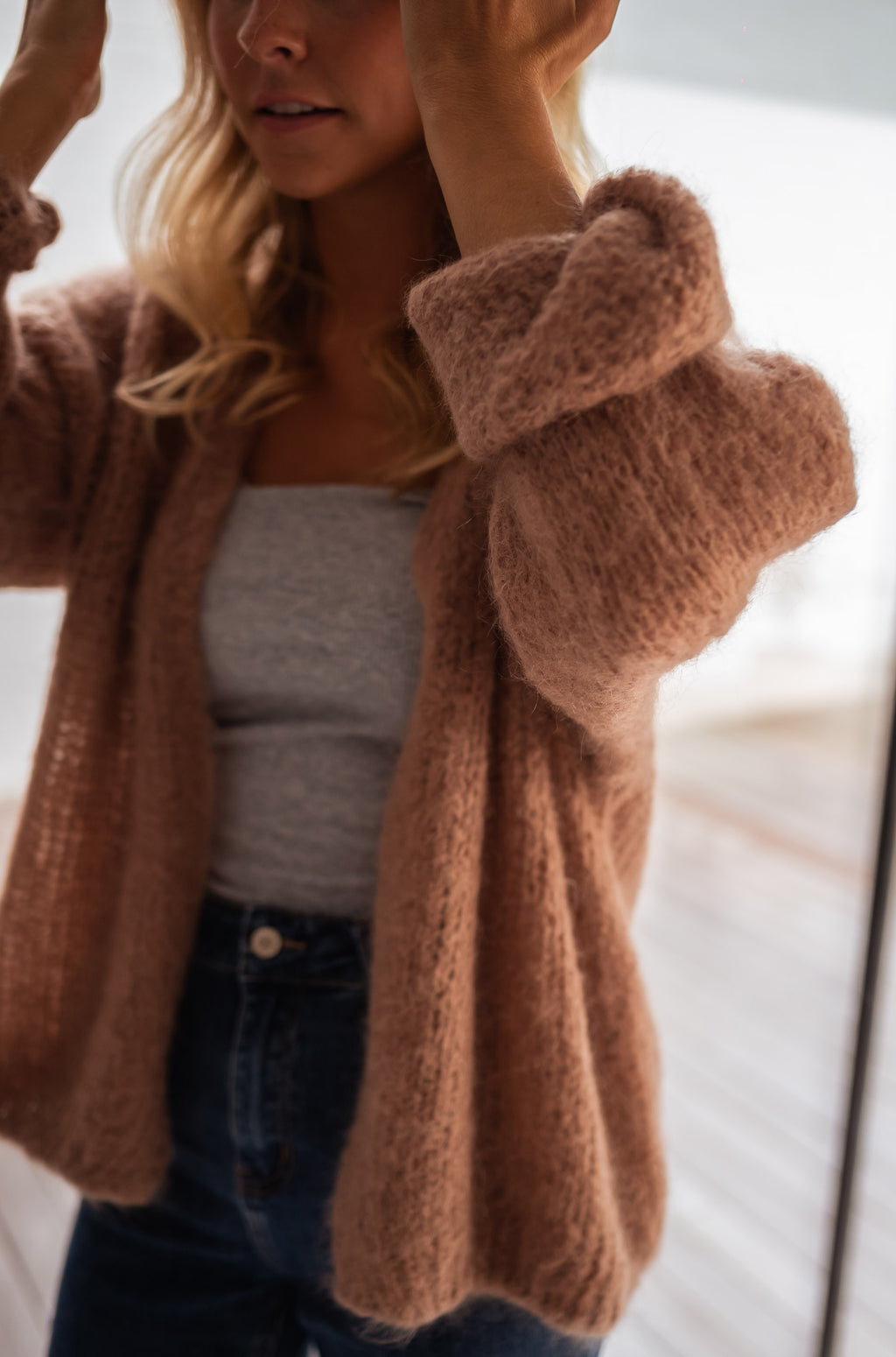 Cardigan Alina - camel