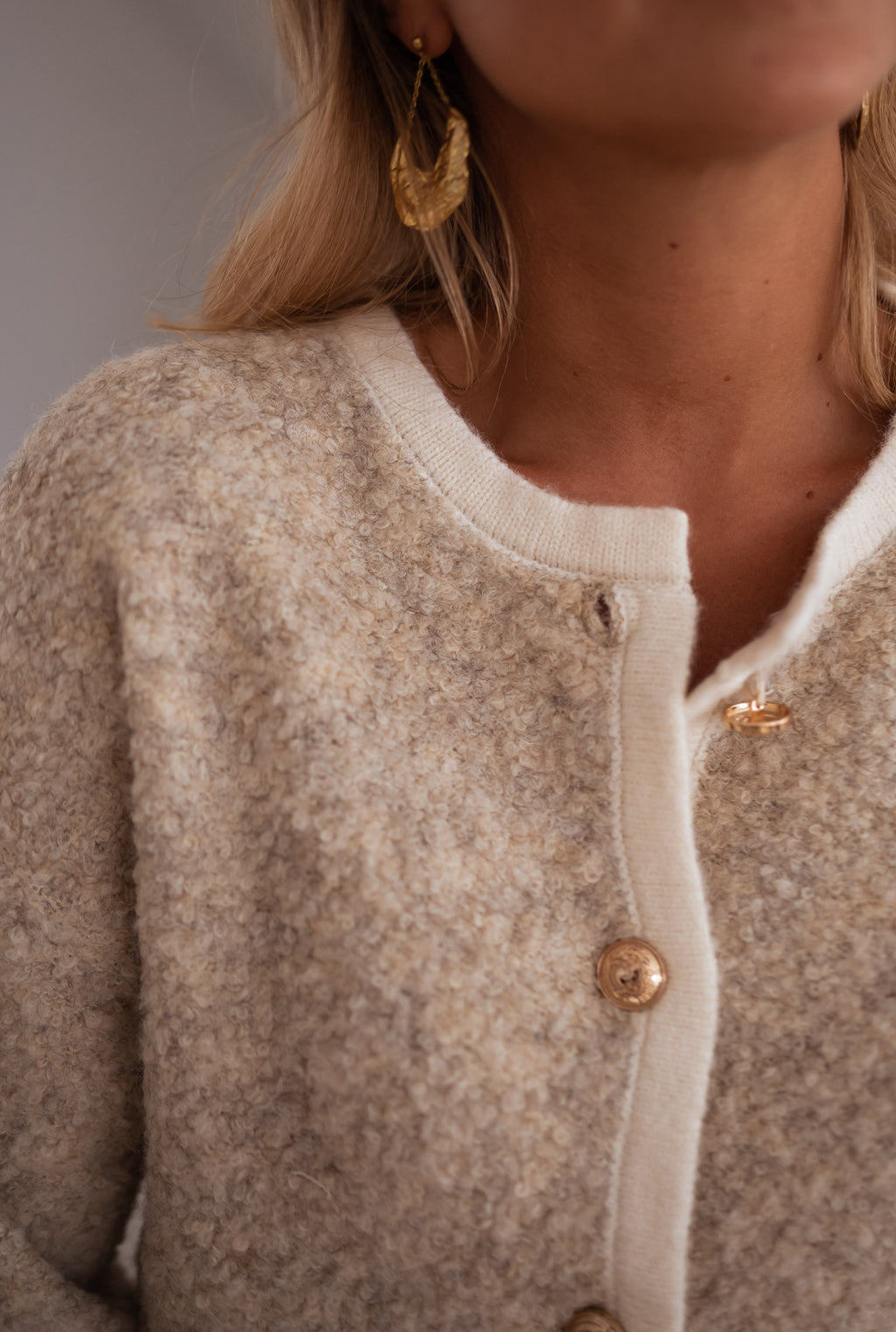 Cardigan Chlo - beige