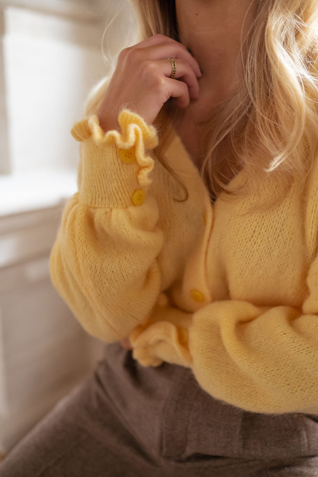 Gilet Fiona - jaune