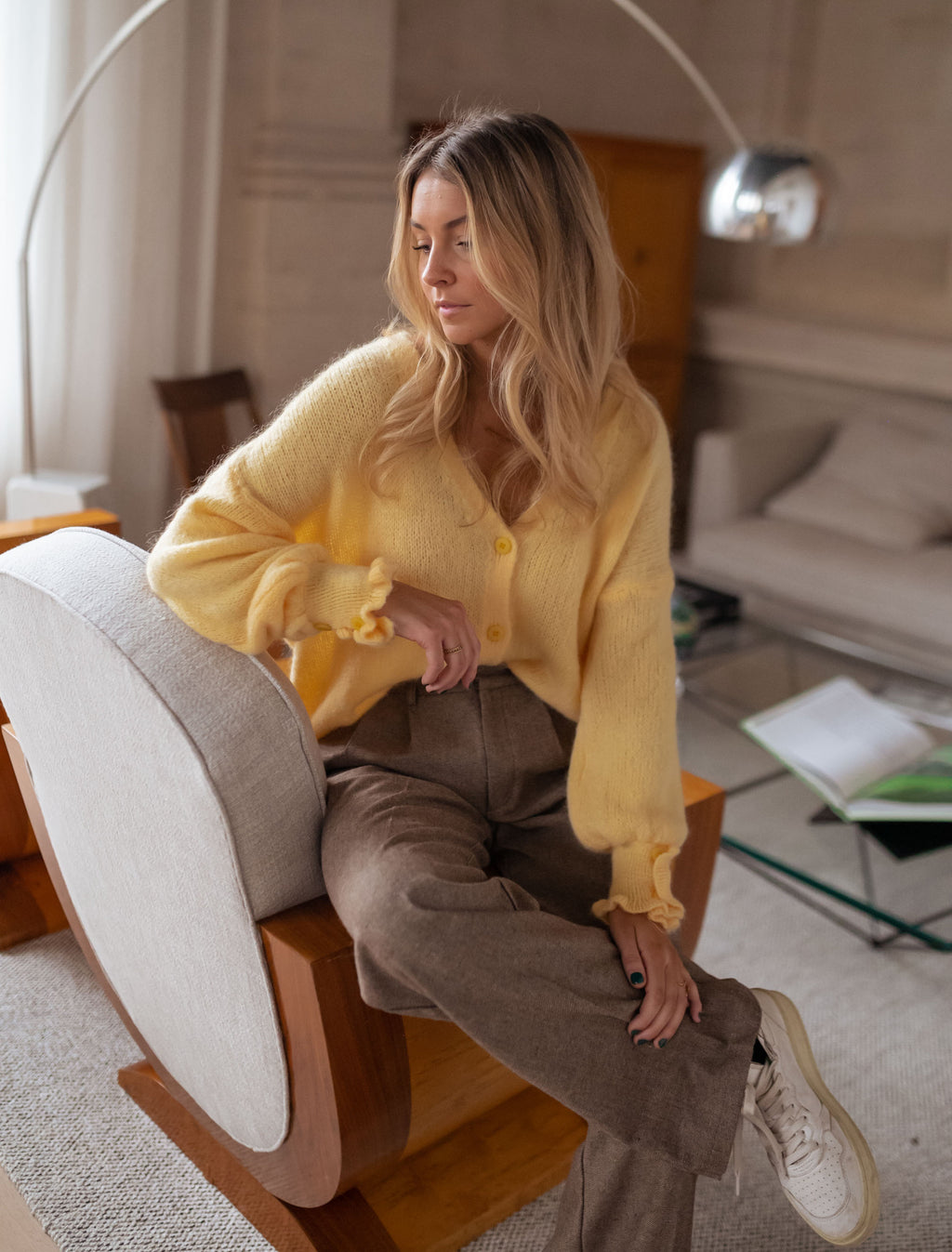 Gilet Fiona - jaune
