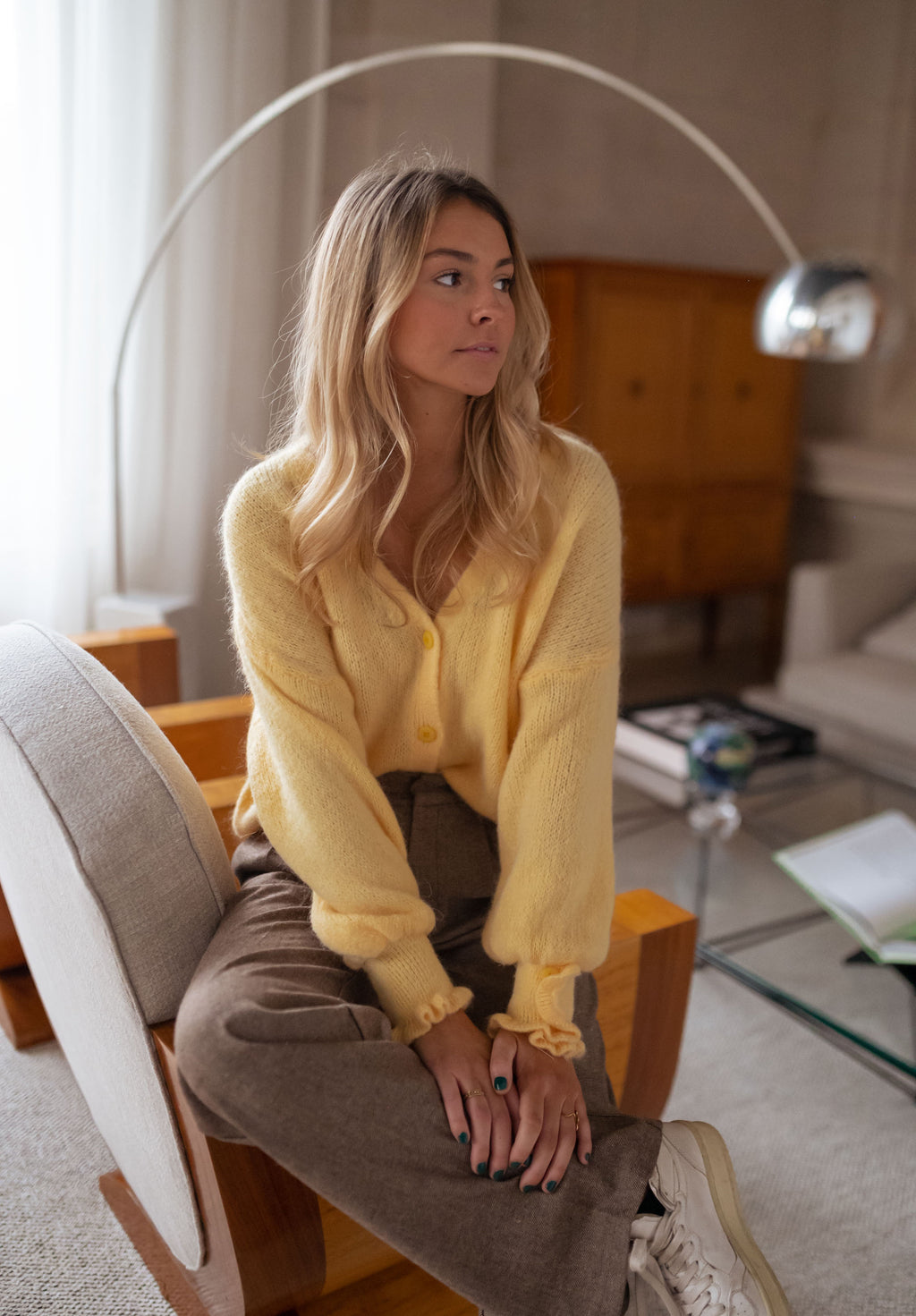 Gilet Fiona - jaune