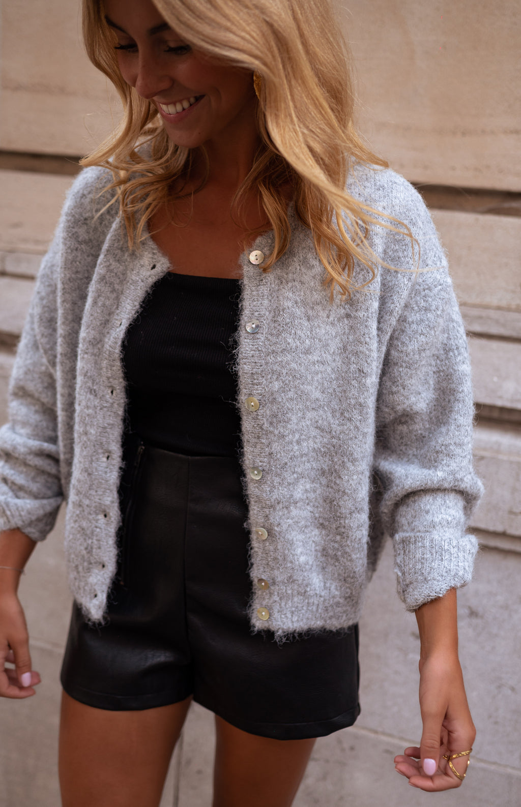 Harris cardigan - Grey