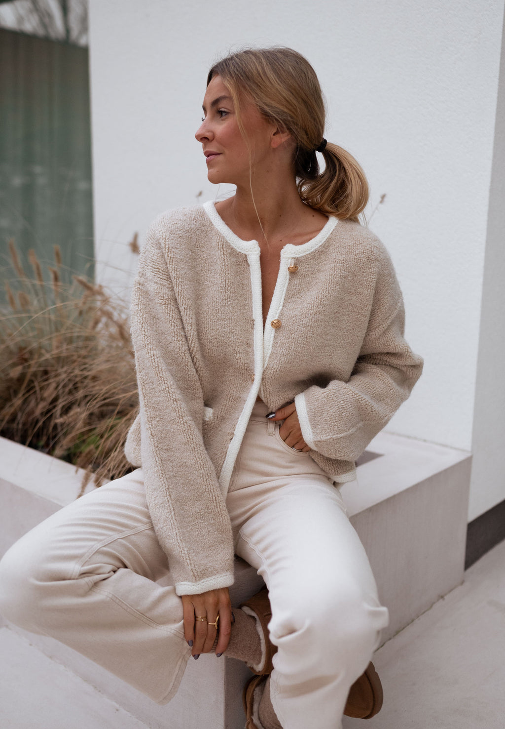 Gilet Saja - beige