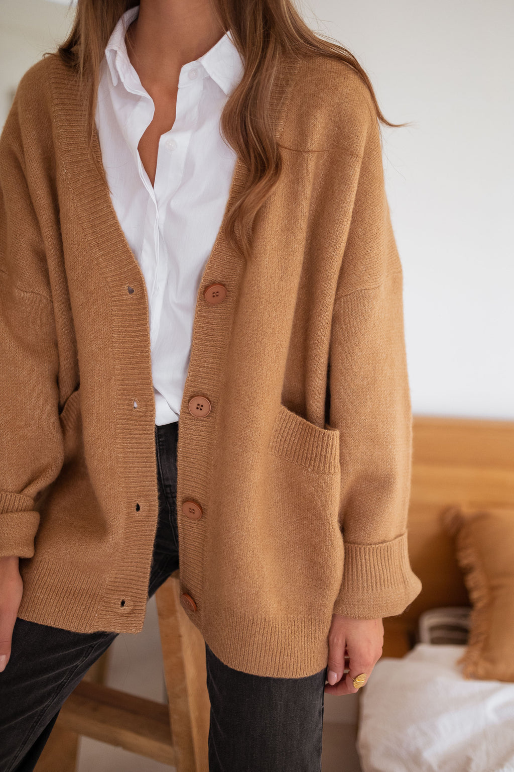 Gilet Villers - camel