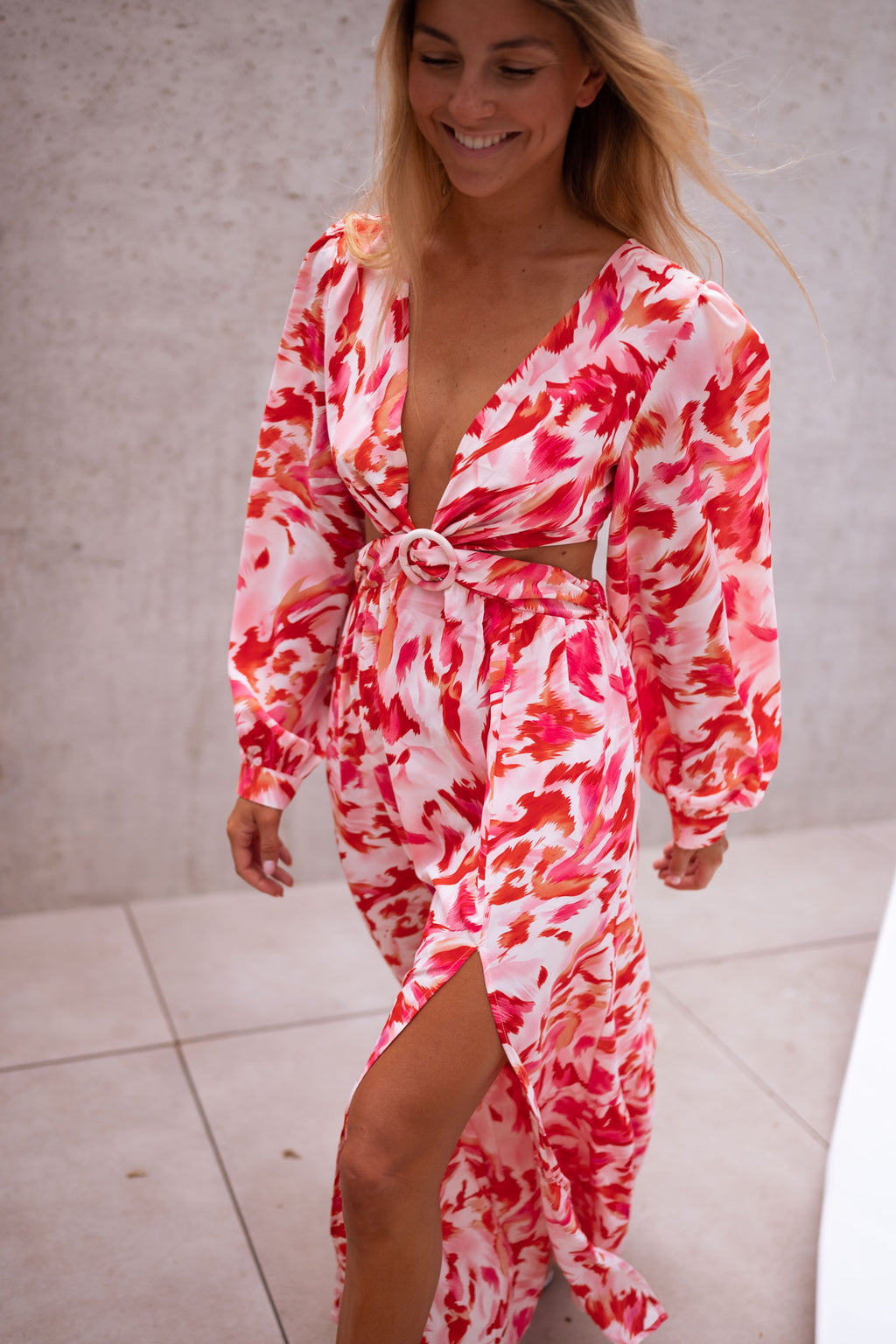 Robe Heidi - à motifs