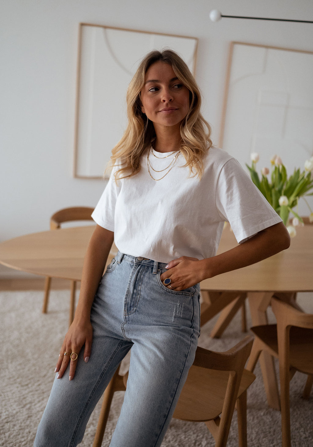 T-shirt Jane - White