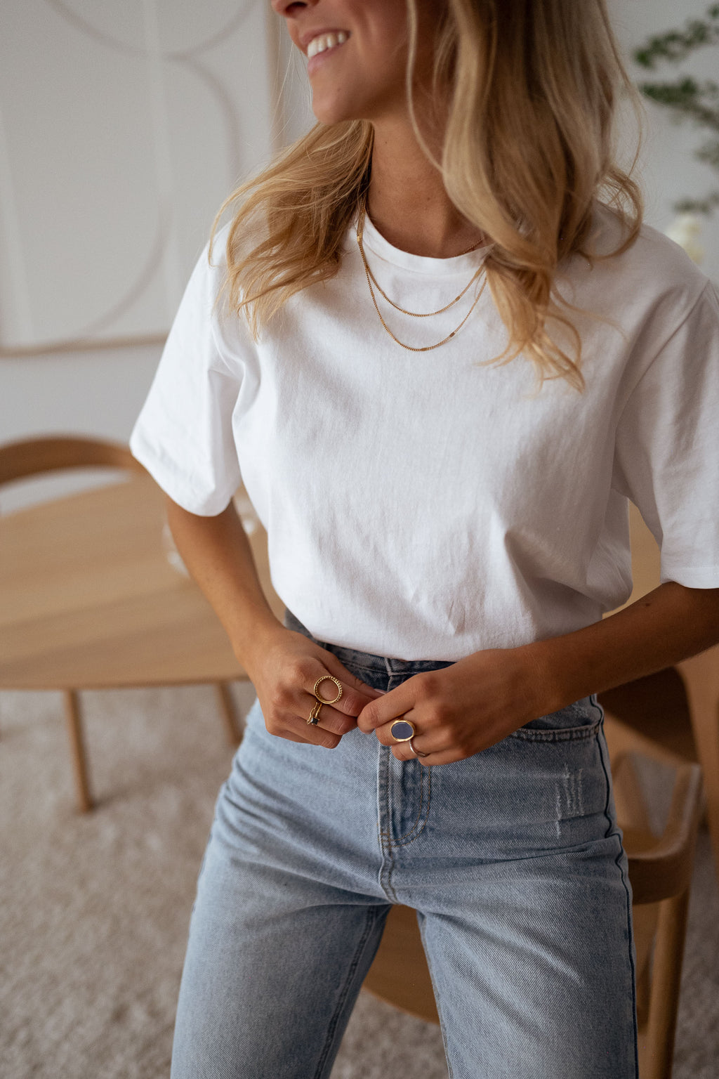 T-shirt Jane - White