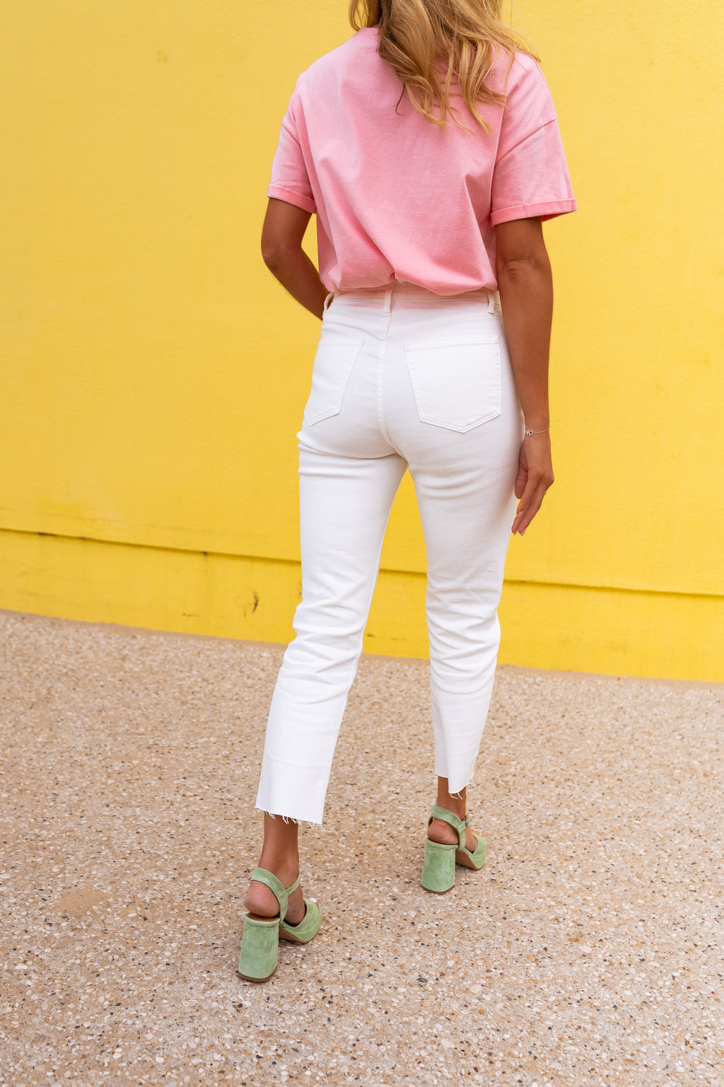 Baptiste jeans - white