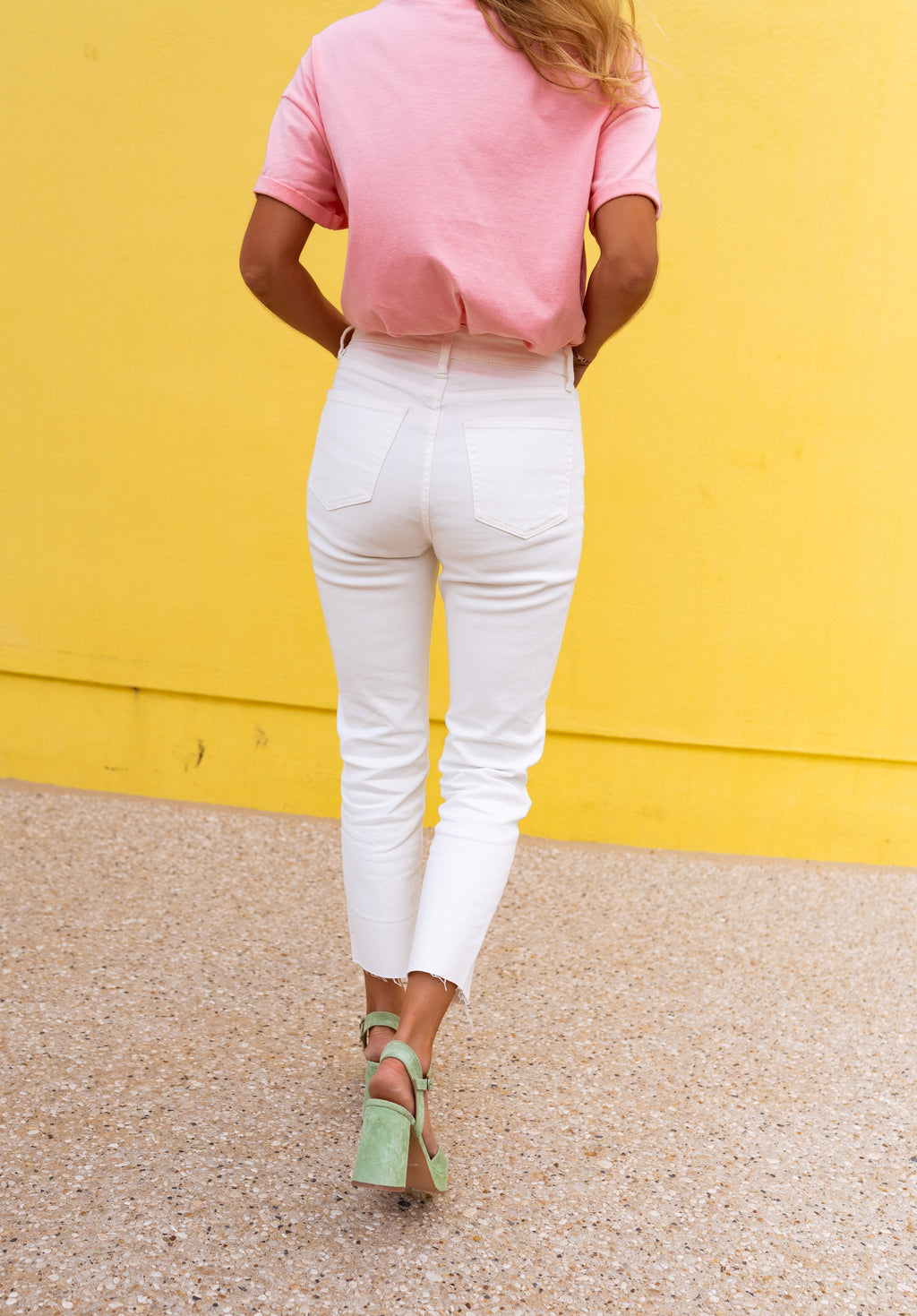 Baptiste jeans - white