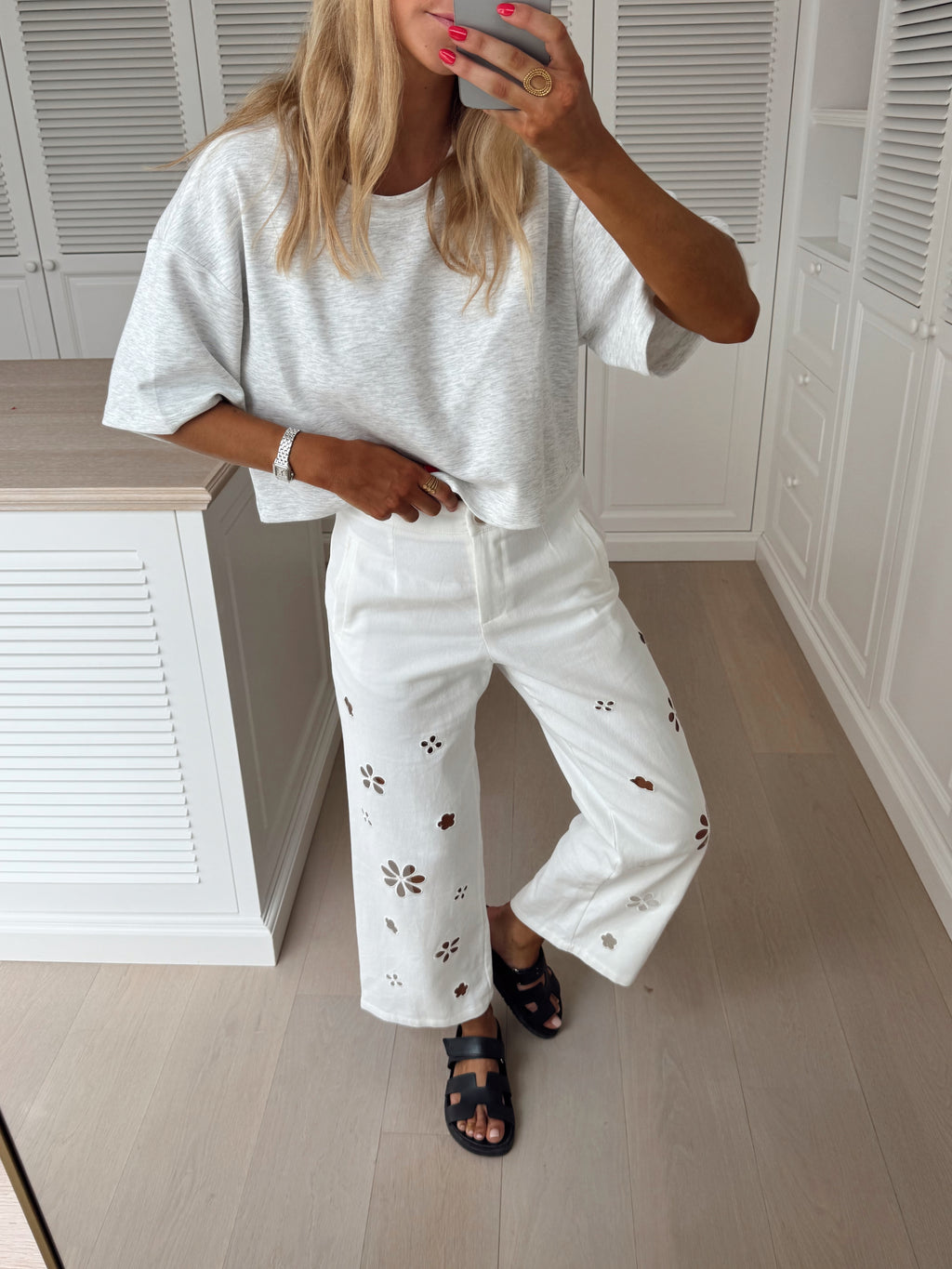 Côme jeans - white