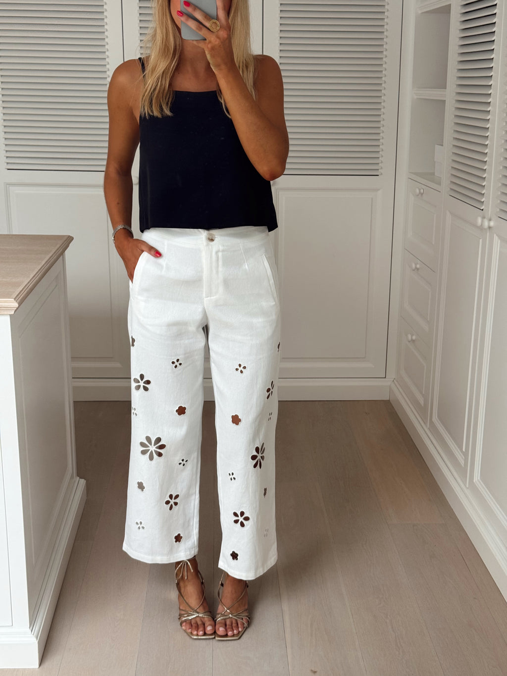 Côme jeans - white