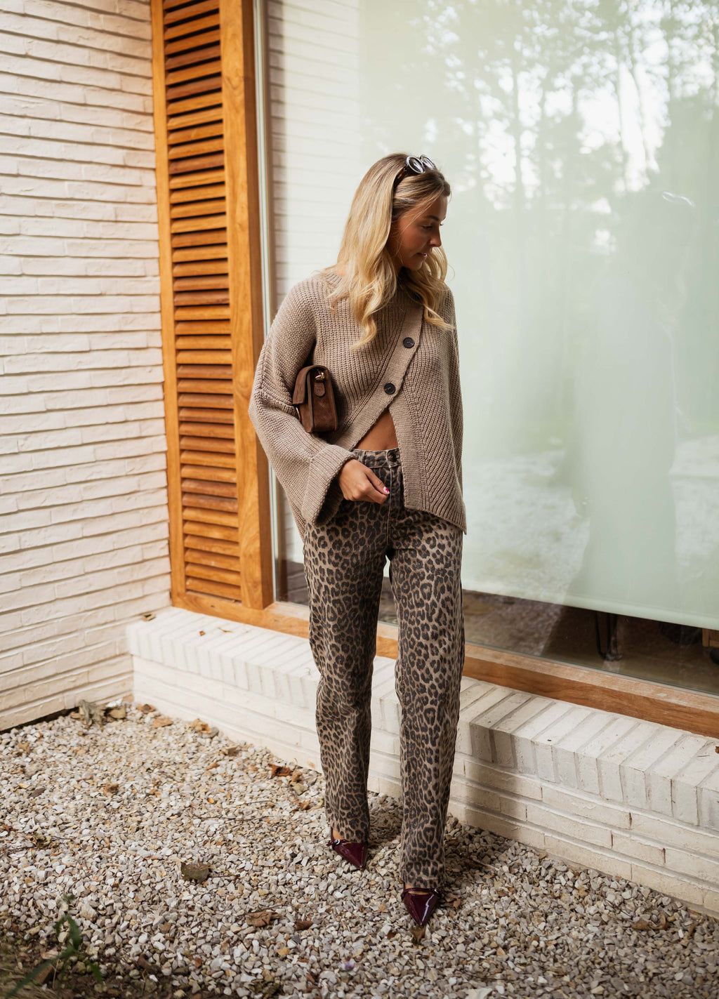 Max jeans - leopard