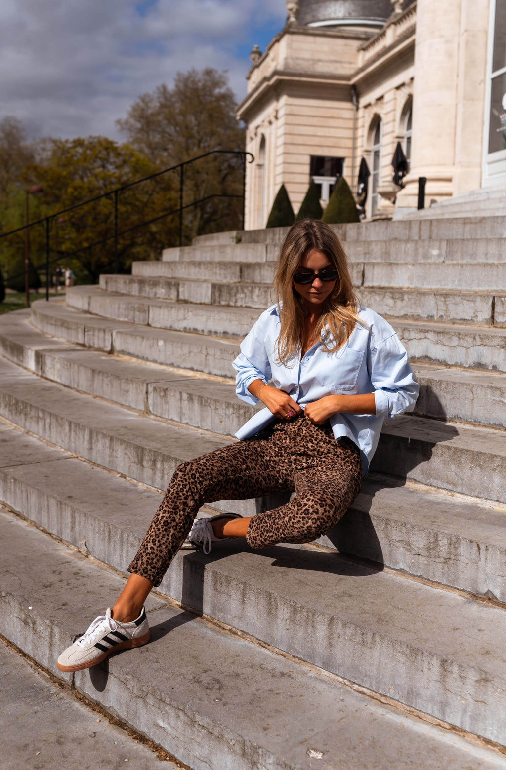 Nihel Jeans - leopard