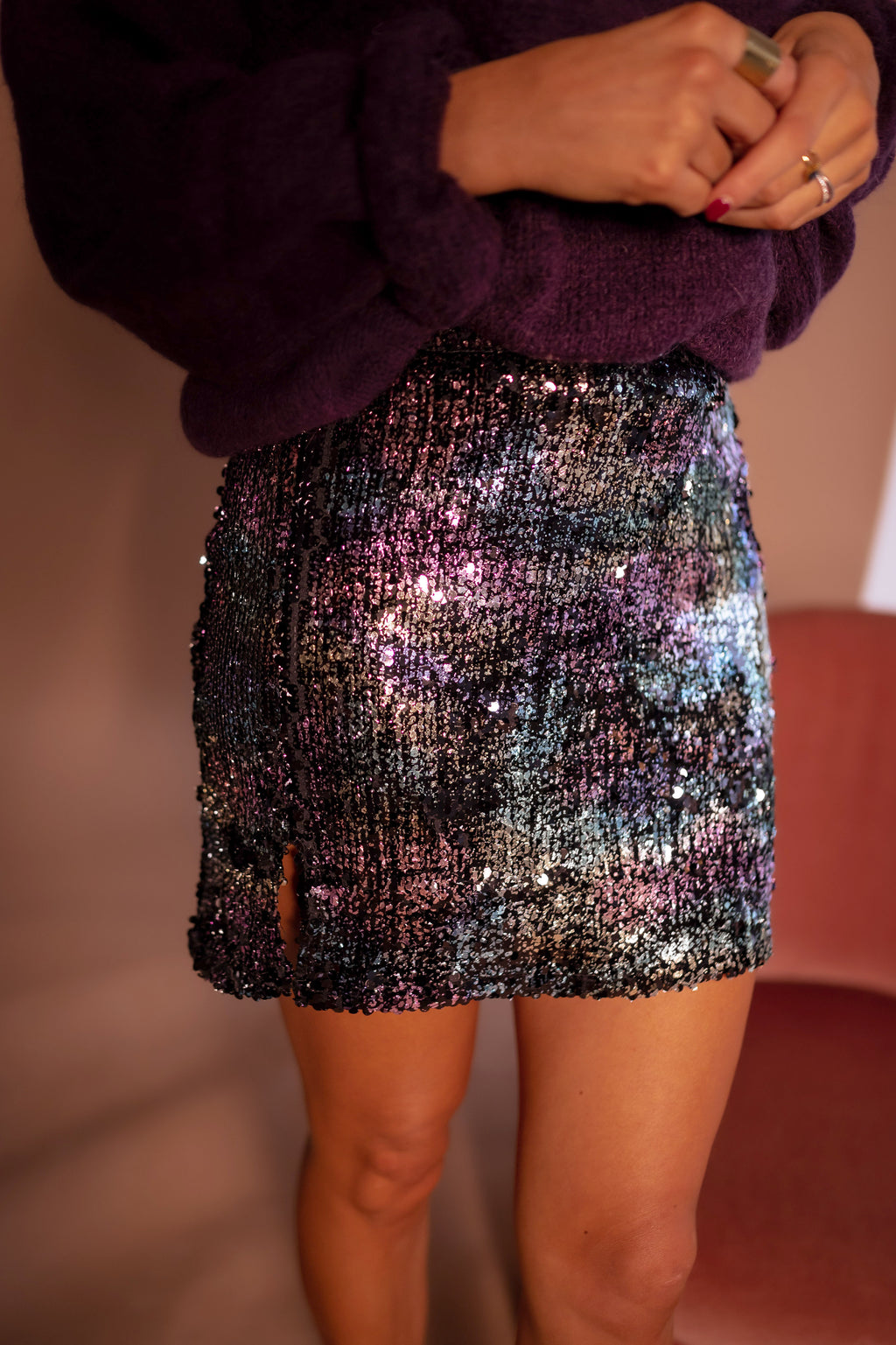 Adeline skirt - Glittery