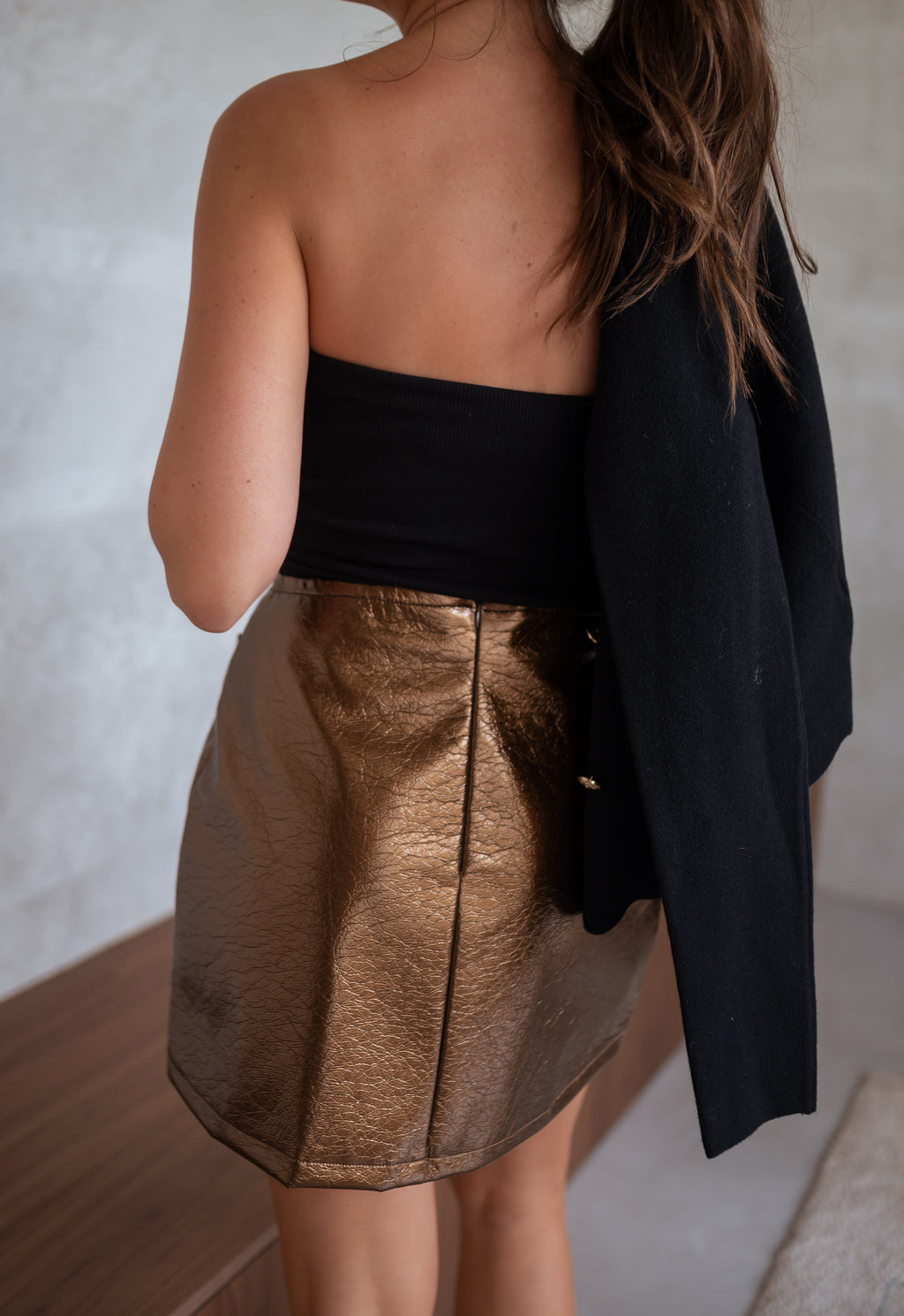 Ege Creation skirt - bronze