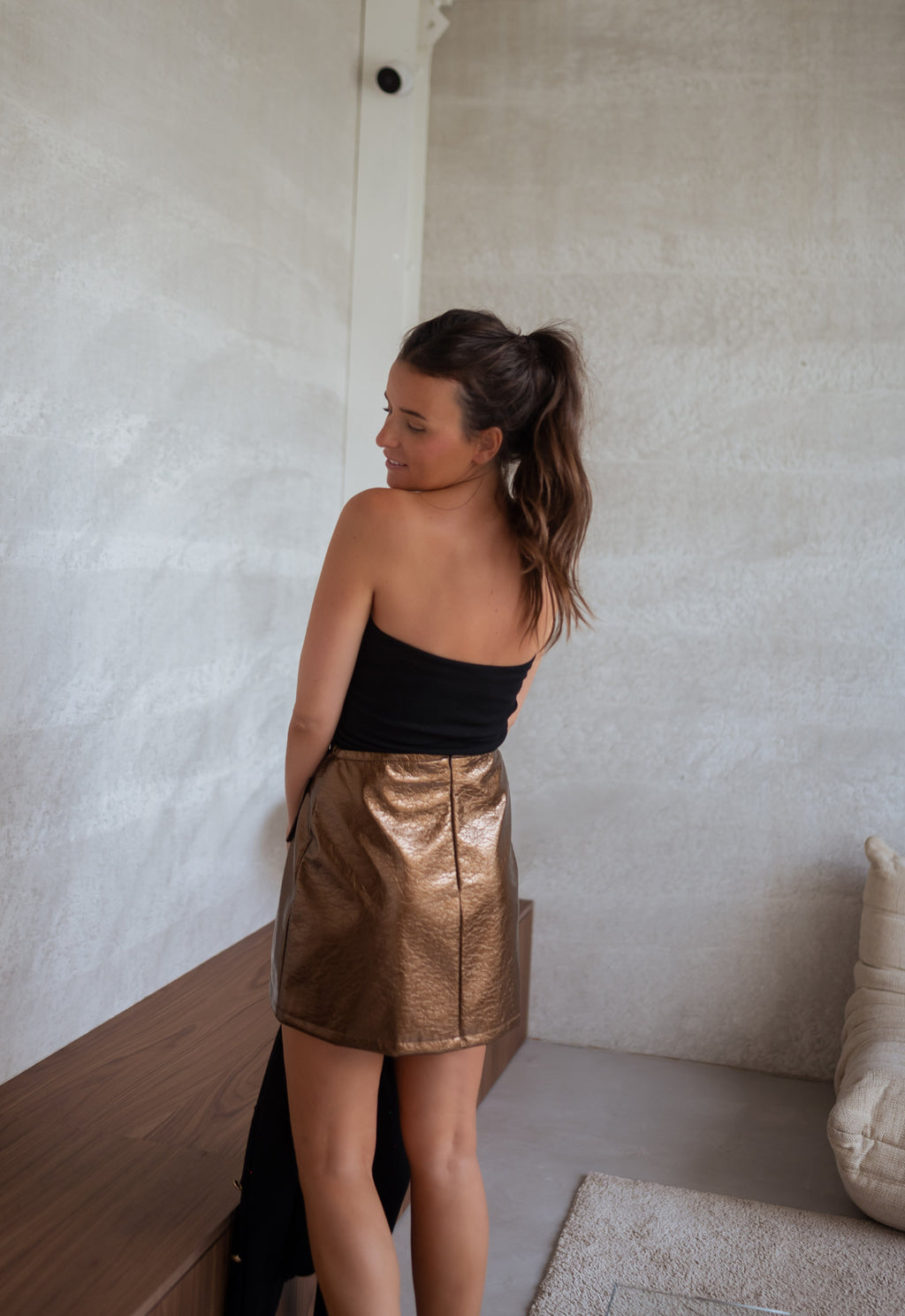 Ege Creation skirt - bronze