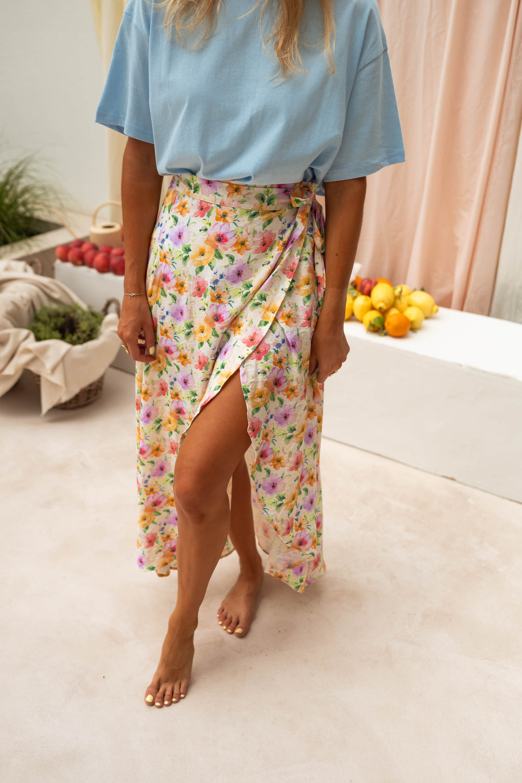 Fanny skirt - with flowers