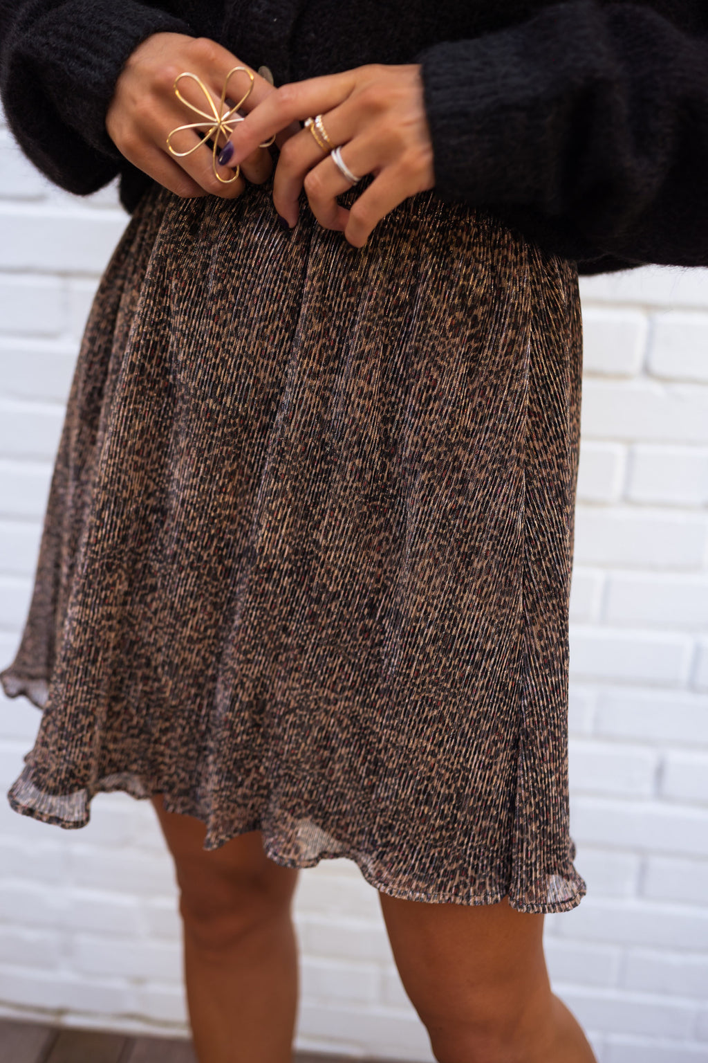 Inaya skirt - leopard