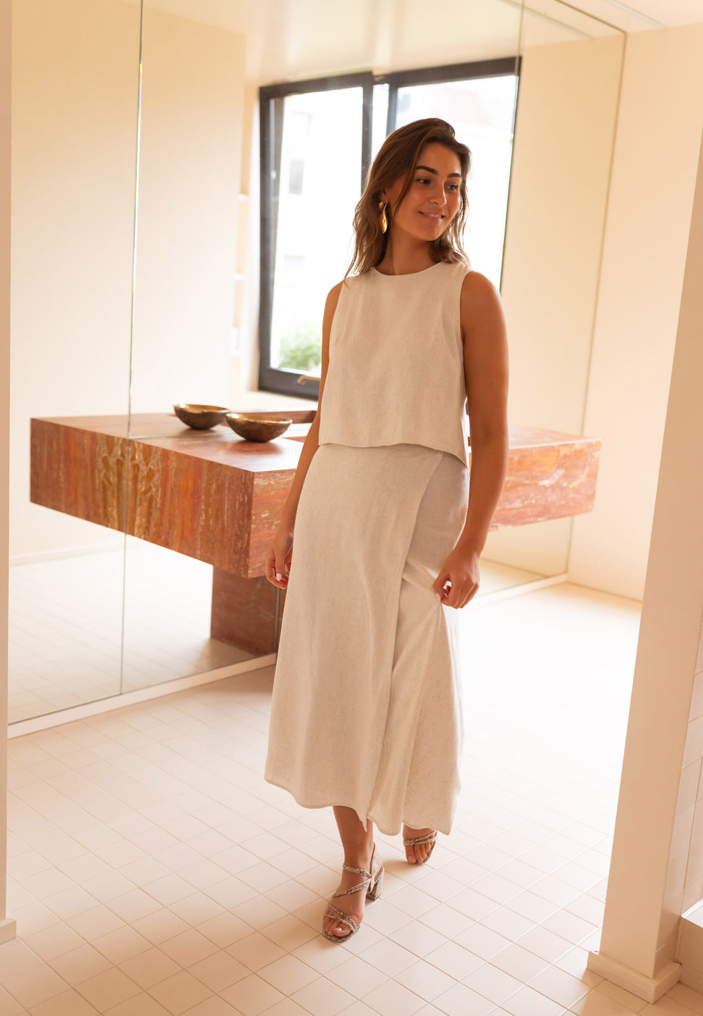 Skirt Jalina - beige