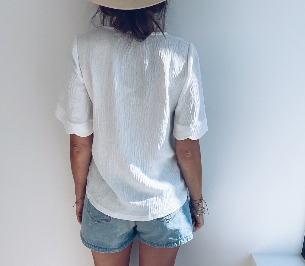 Kathy blouse - white
