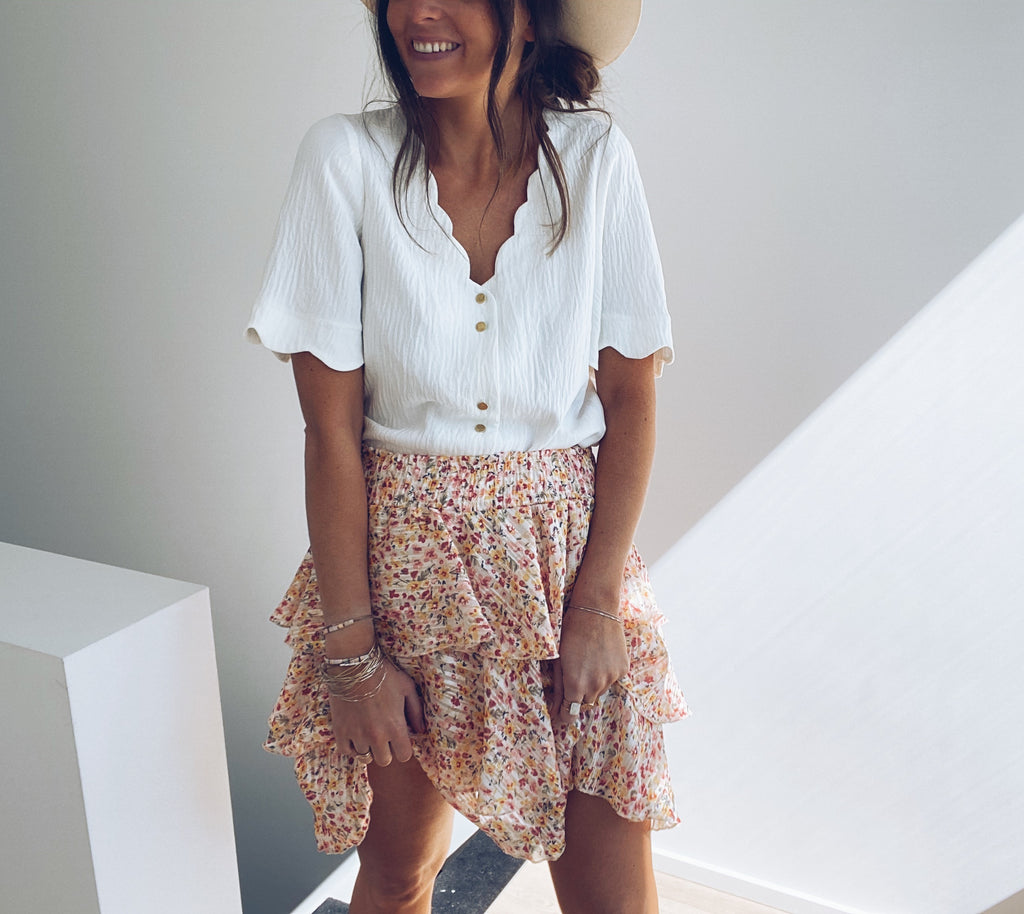 Kathy blouse - white