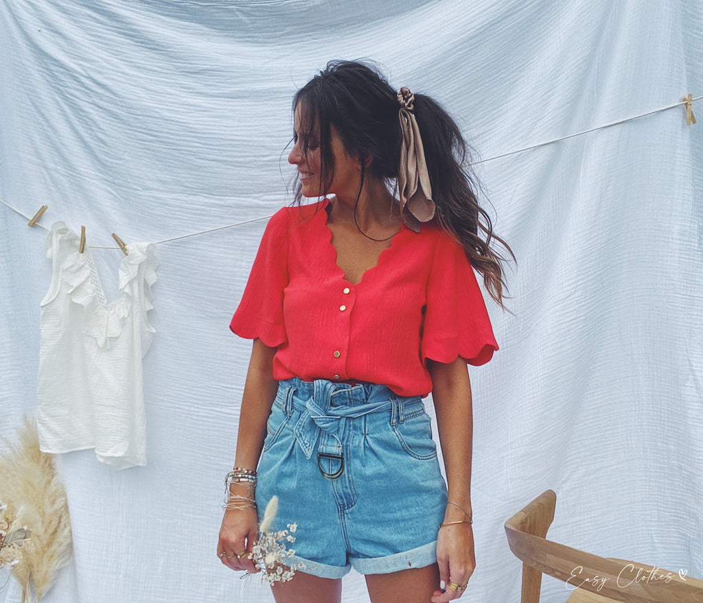Blouse Kathy - corail