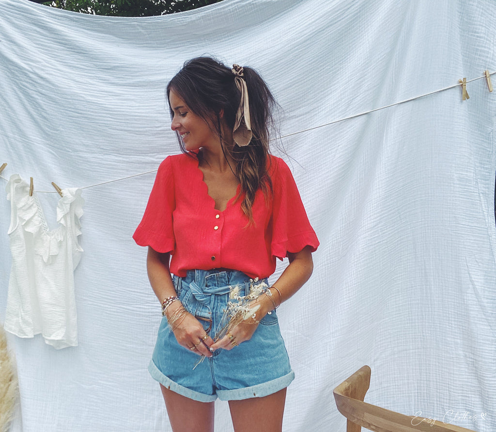 Blouse Kathy - corail