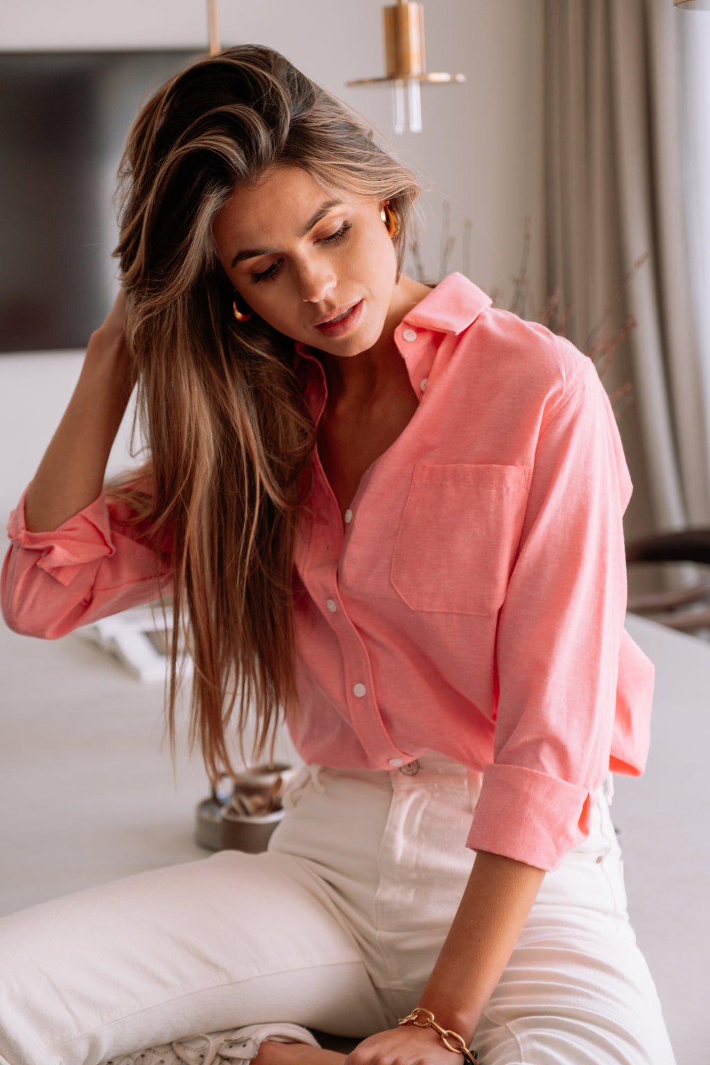 Chemise Kloé - rose