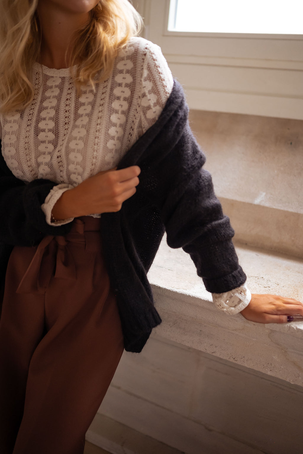 Blouse Laslo - écrue