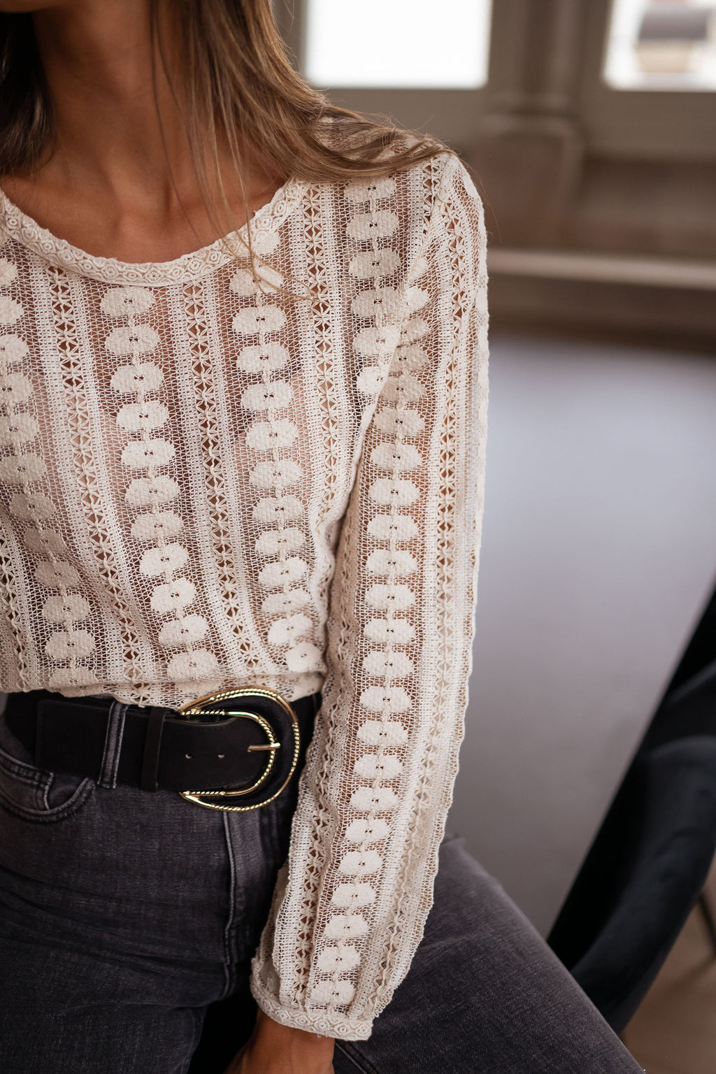 Blouse Laslo - écrue