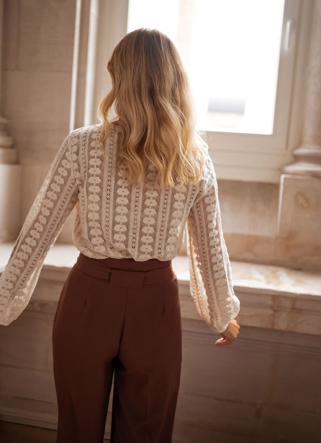Blouse Laslo - écrue