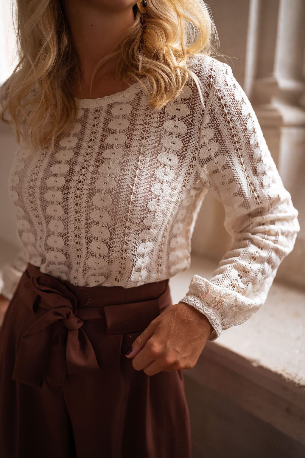 Blouse Laslo - écrue