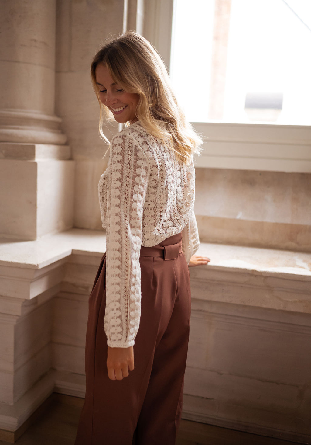Blouse Laslo - écrue
