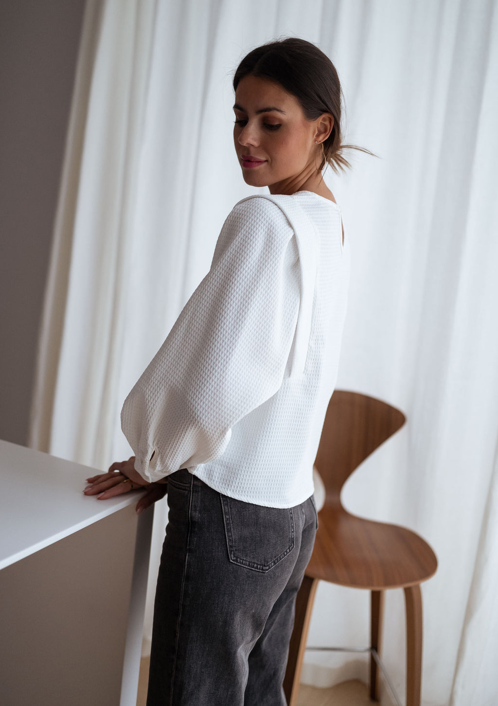 Blouse Lindy - ecru 