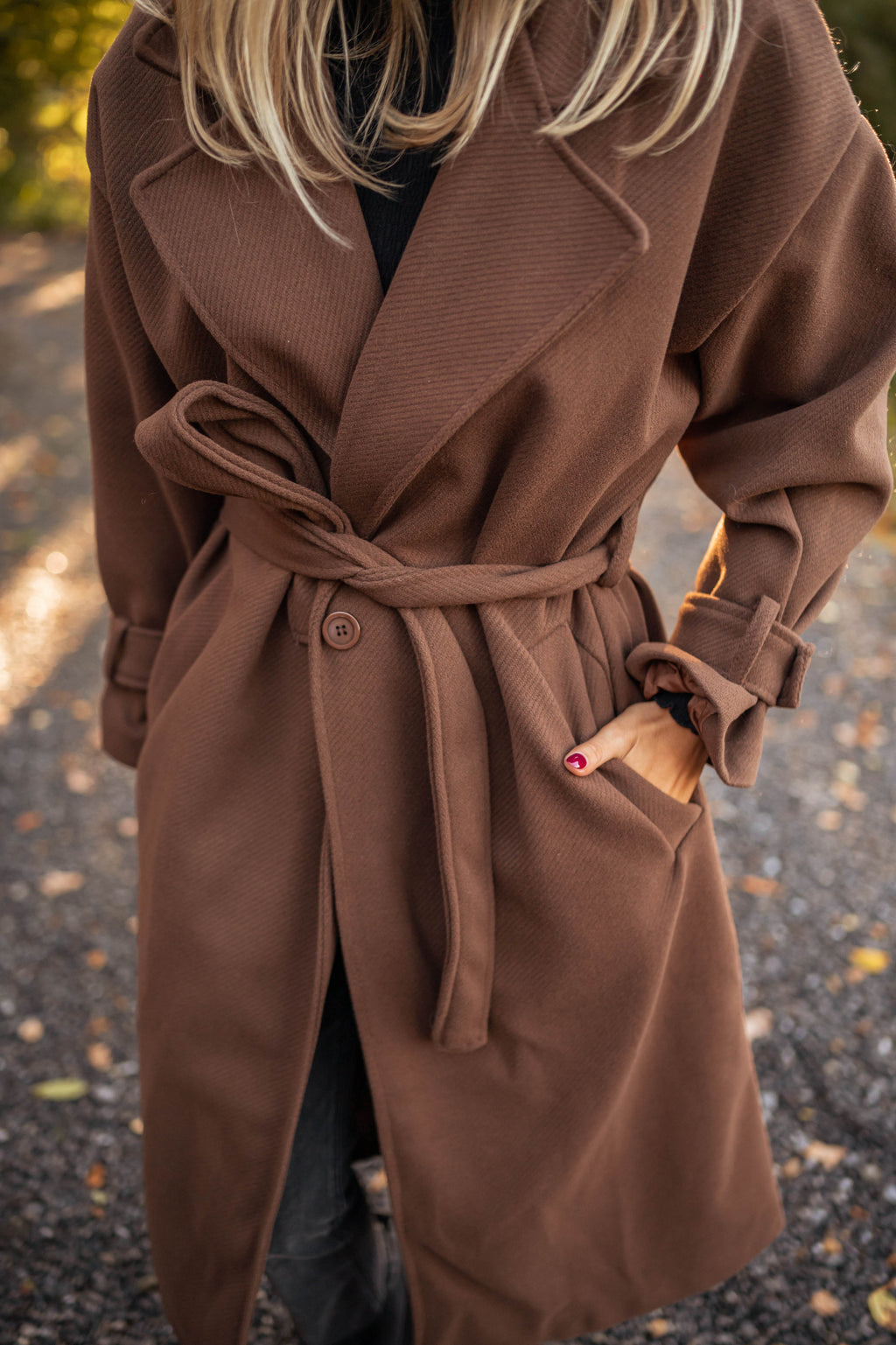 Manteau Maddy - chocolat