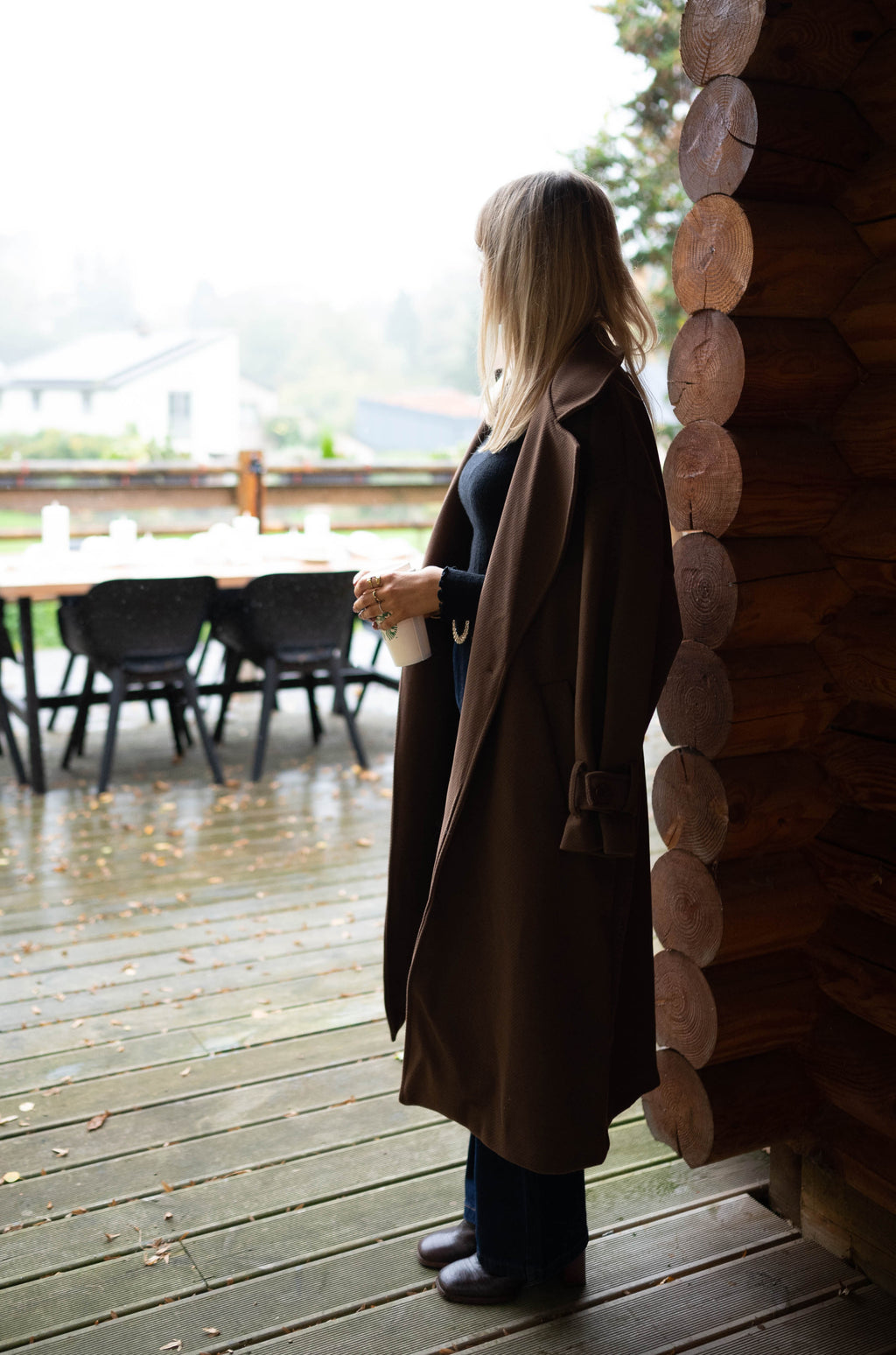 Manteau Maddy - chocolat