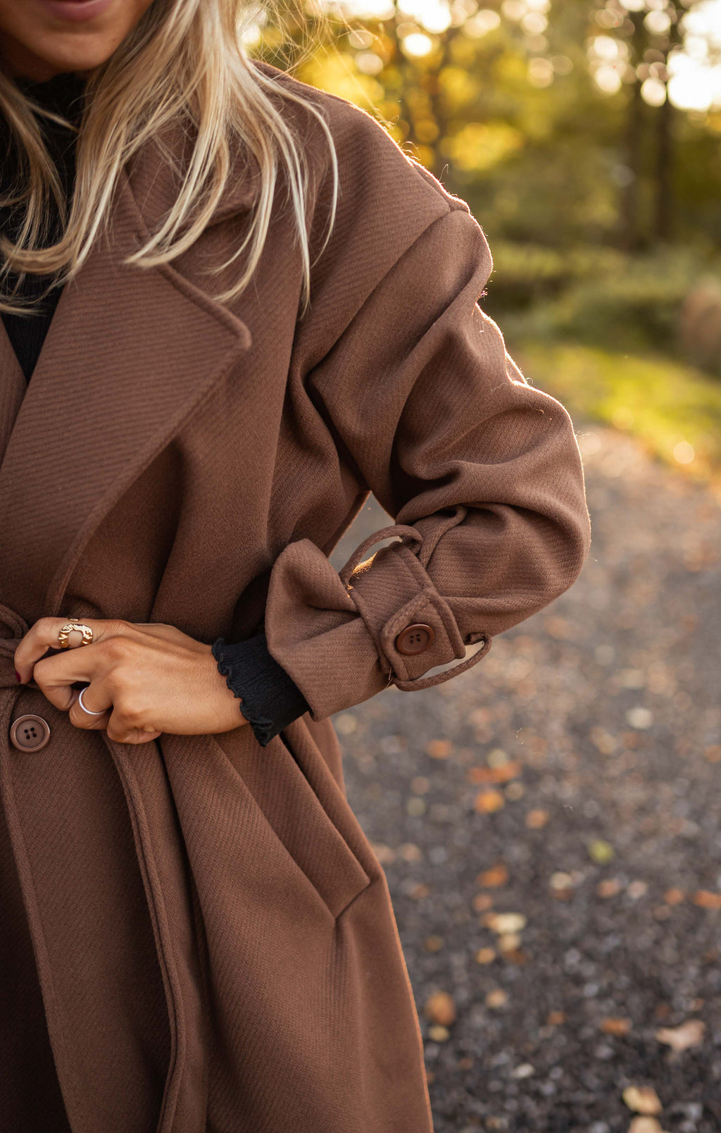 Manteau Maddy - chocolat