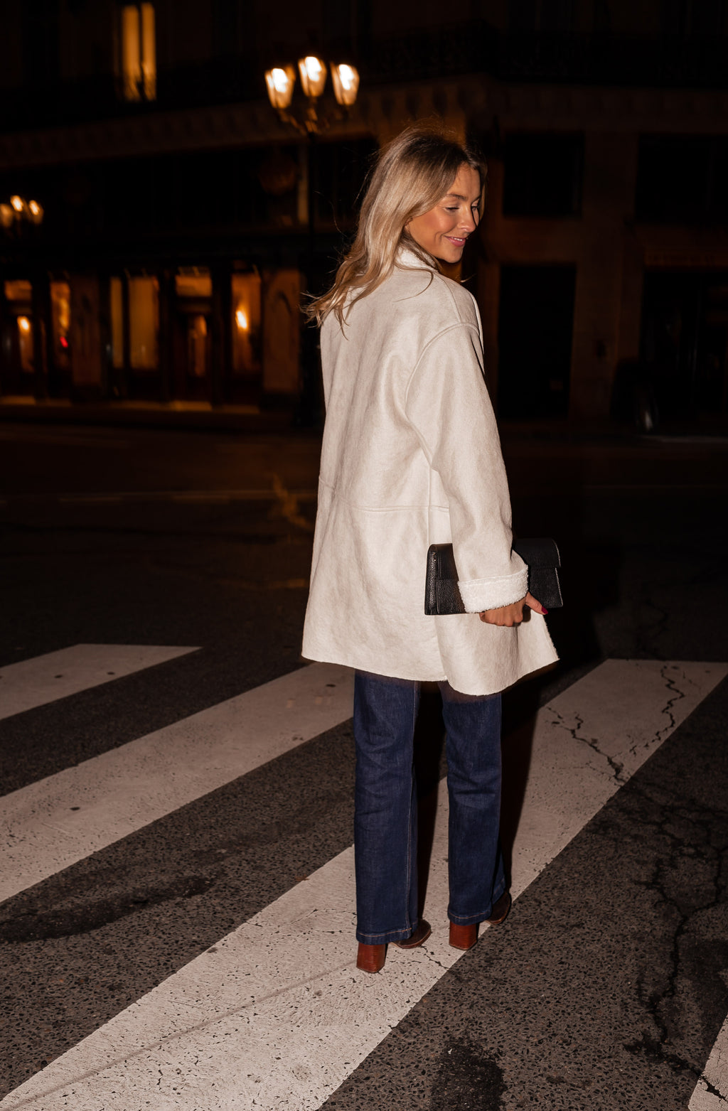 Manteau Paul à mouton - beige